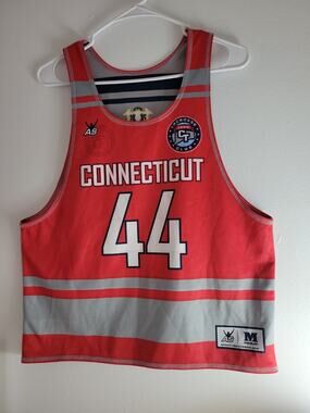 Connecticut Lacrosse Team Club #44 WNBA Basketball Reversible Jersey Women's M